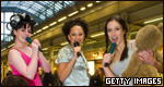 A group of girls singing together